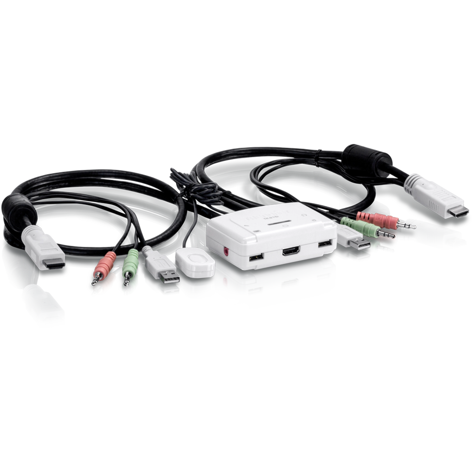 TRENDnet TK-215i 2-Port USB HDMI 4K KVM Switch