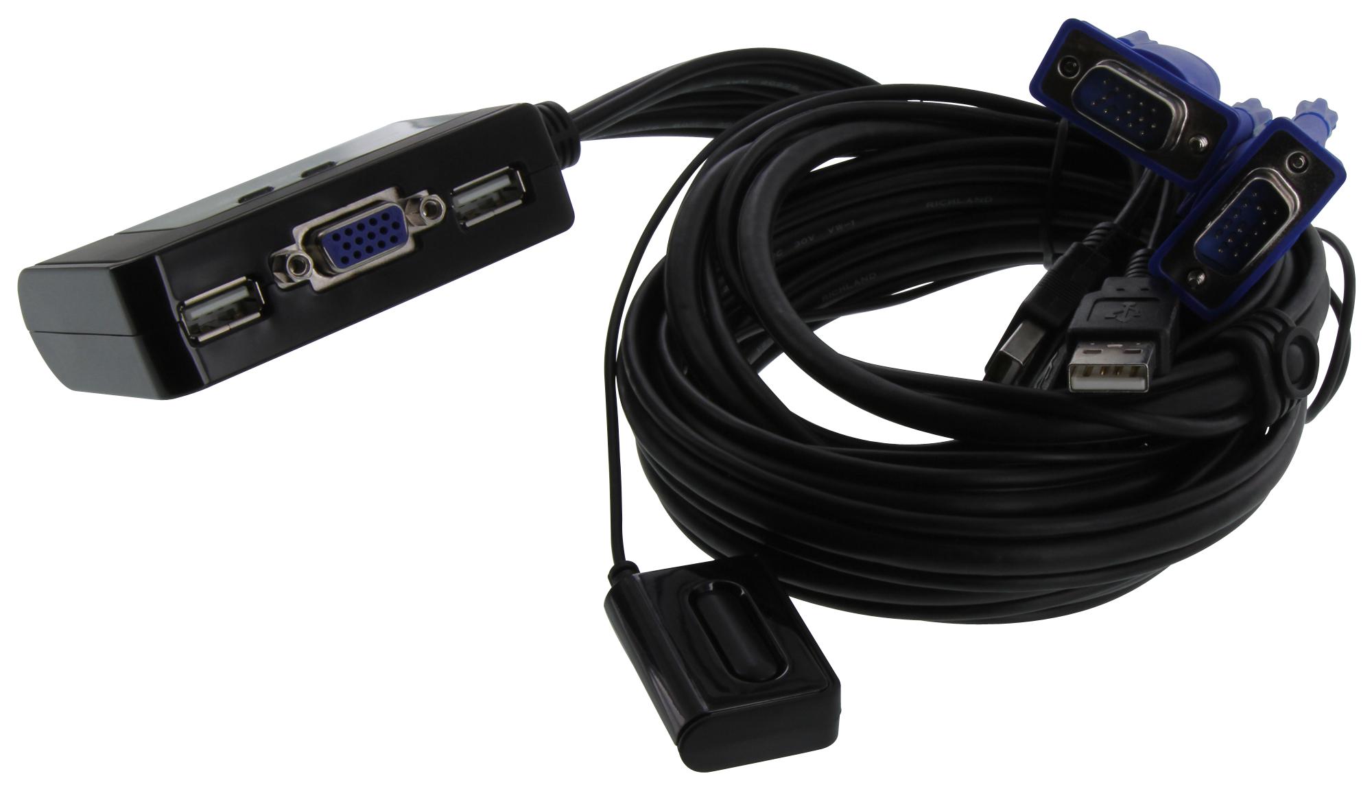 IOGEAR GCS22U 2-Port USB VGA KVM Switch