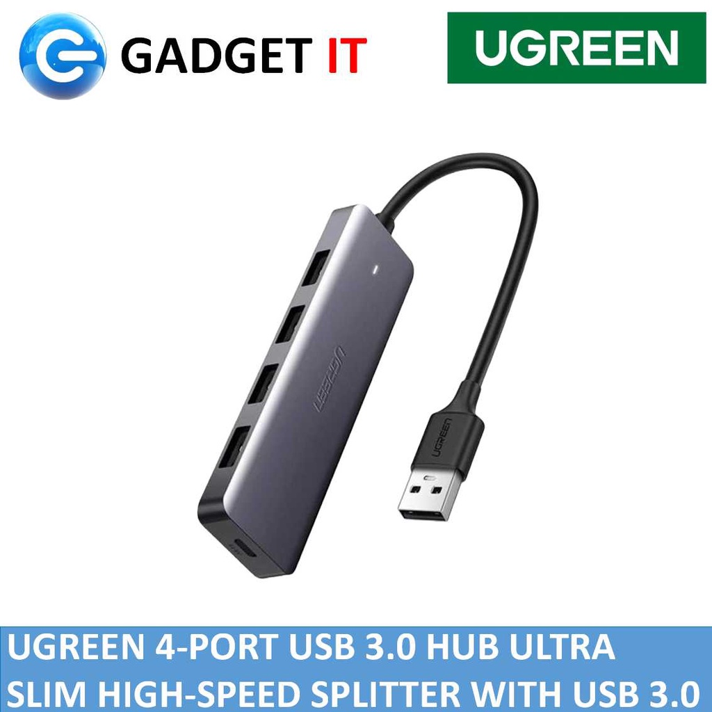 Ugreen 4-Port USB 3.0 Hub - Slim