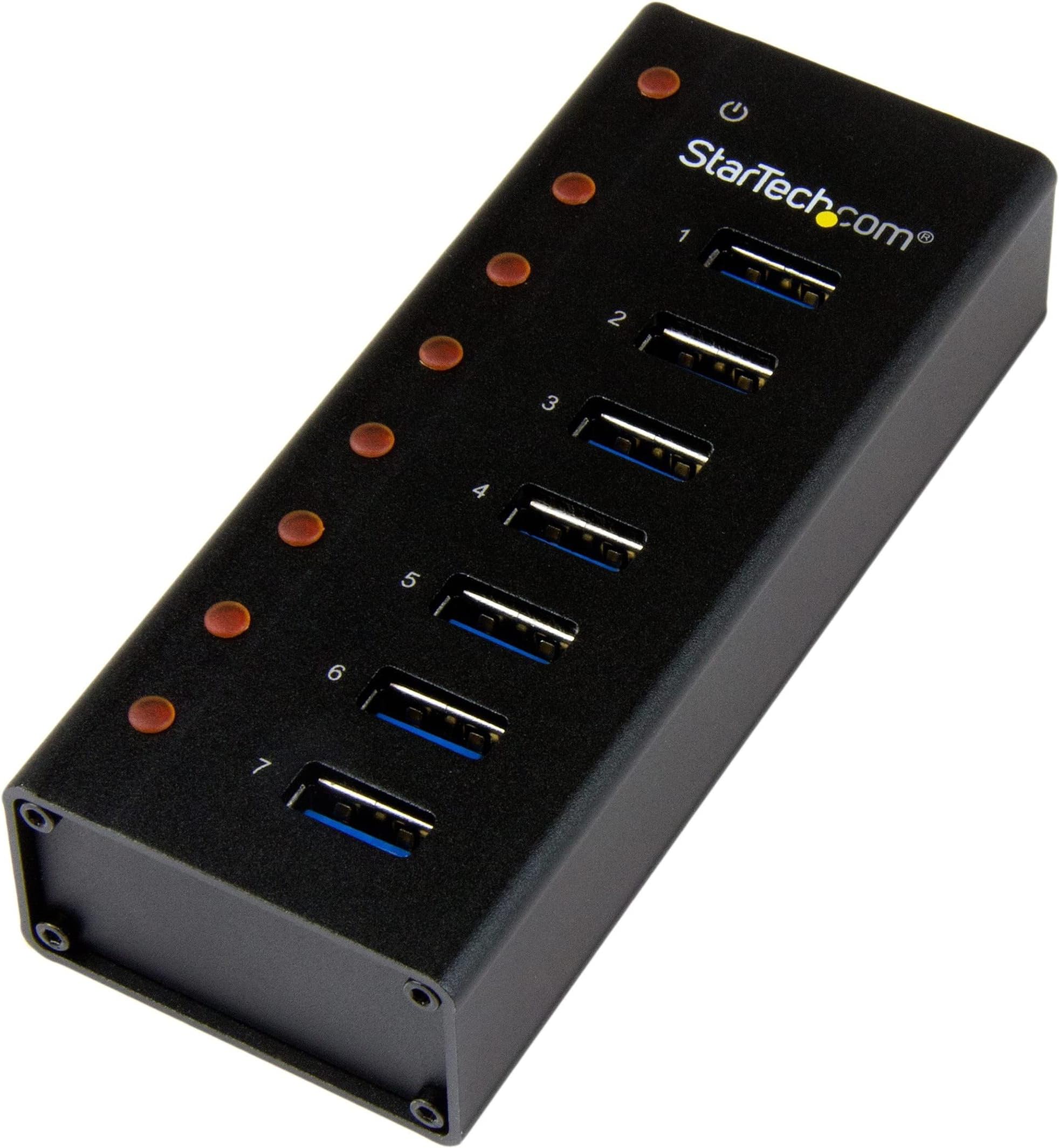 StarTech 7-Port USB 3.0 Hub with Individual Switches