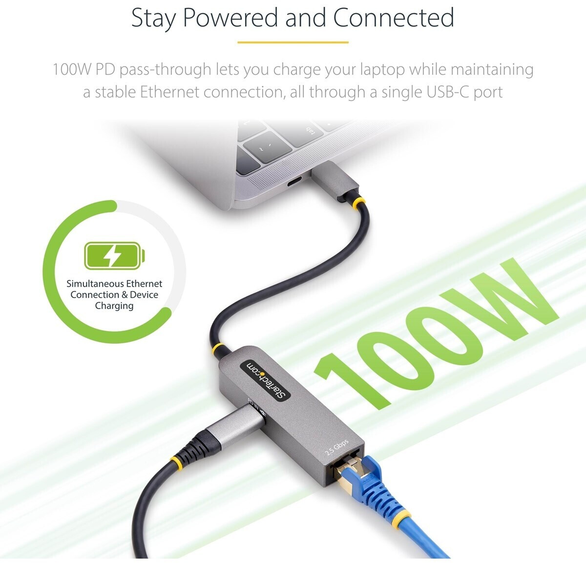 StarTech USB-C to 2.5G Ethernet Adapter
