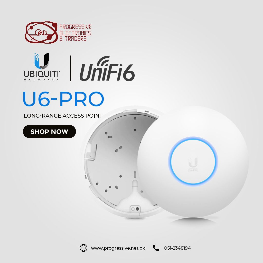 Ubiquiti UniFi 6 Pro Access Point (U6-Pro)