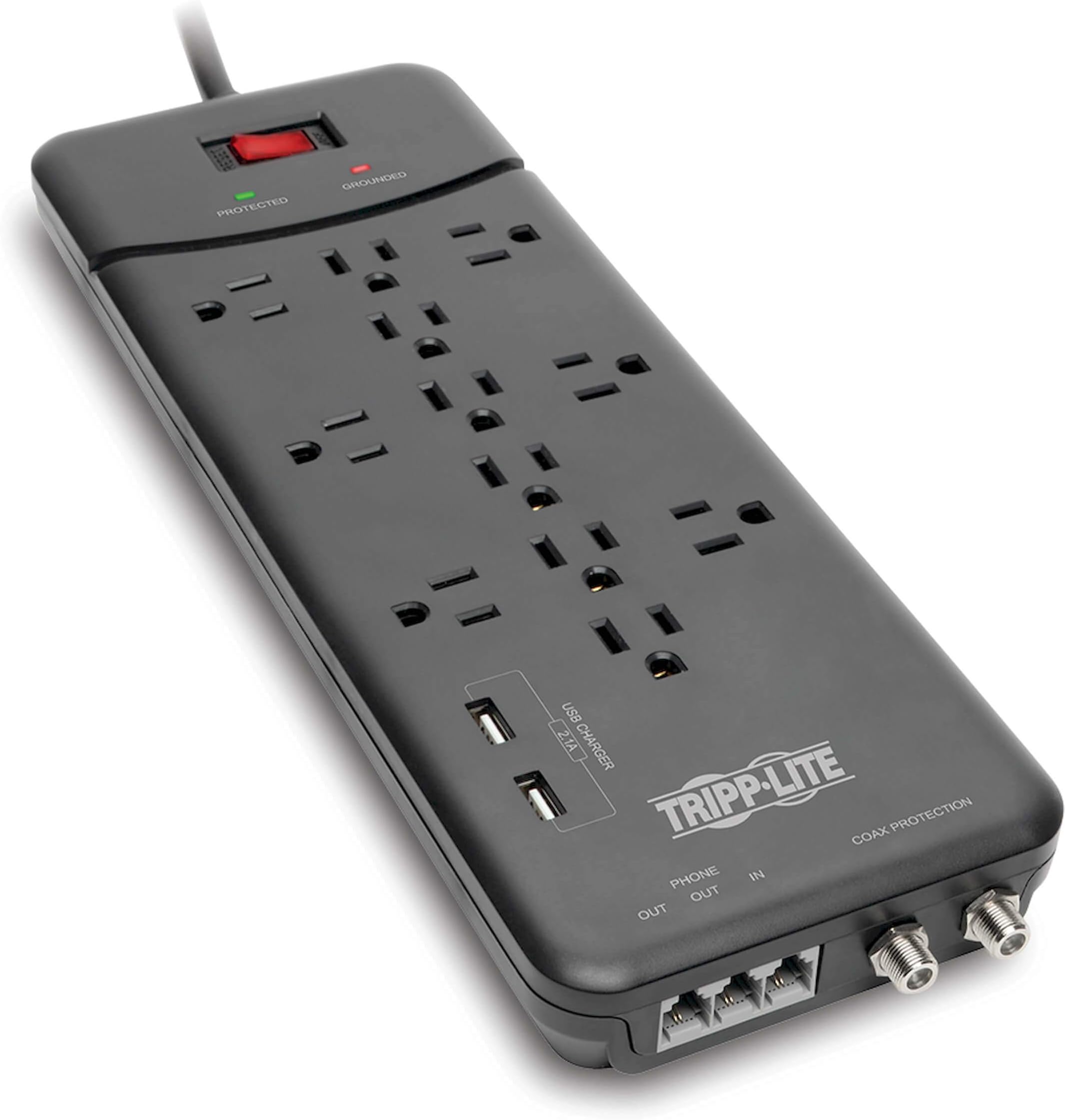 Tripp Lite TLP1208 12-Outlet Surge Protector