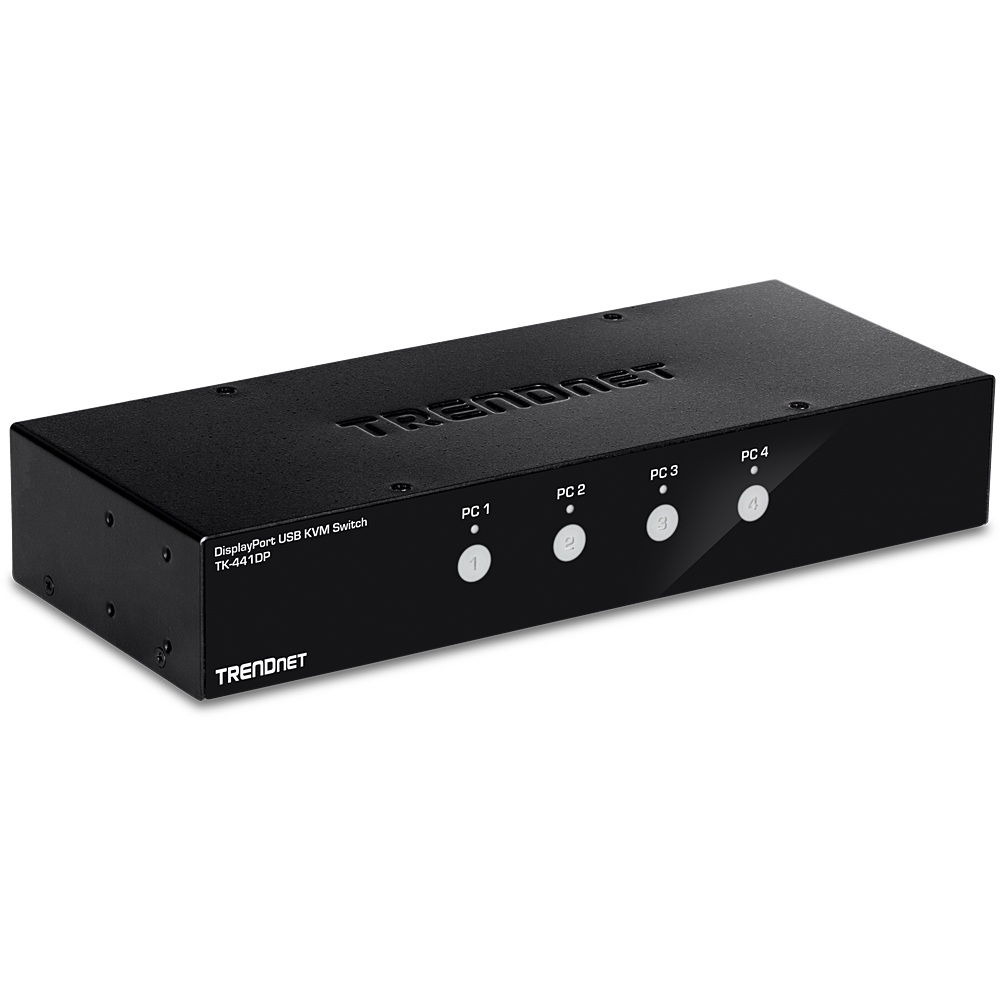 TRENDnet TK-241DP 4-Port USB-C/DP KVM Switch