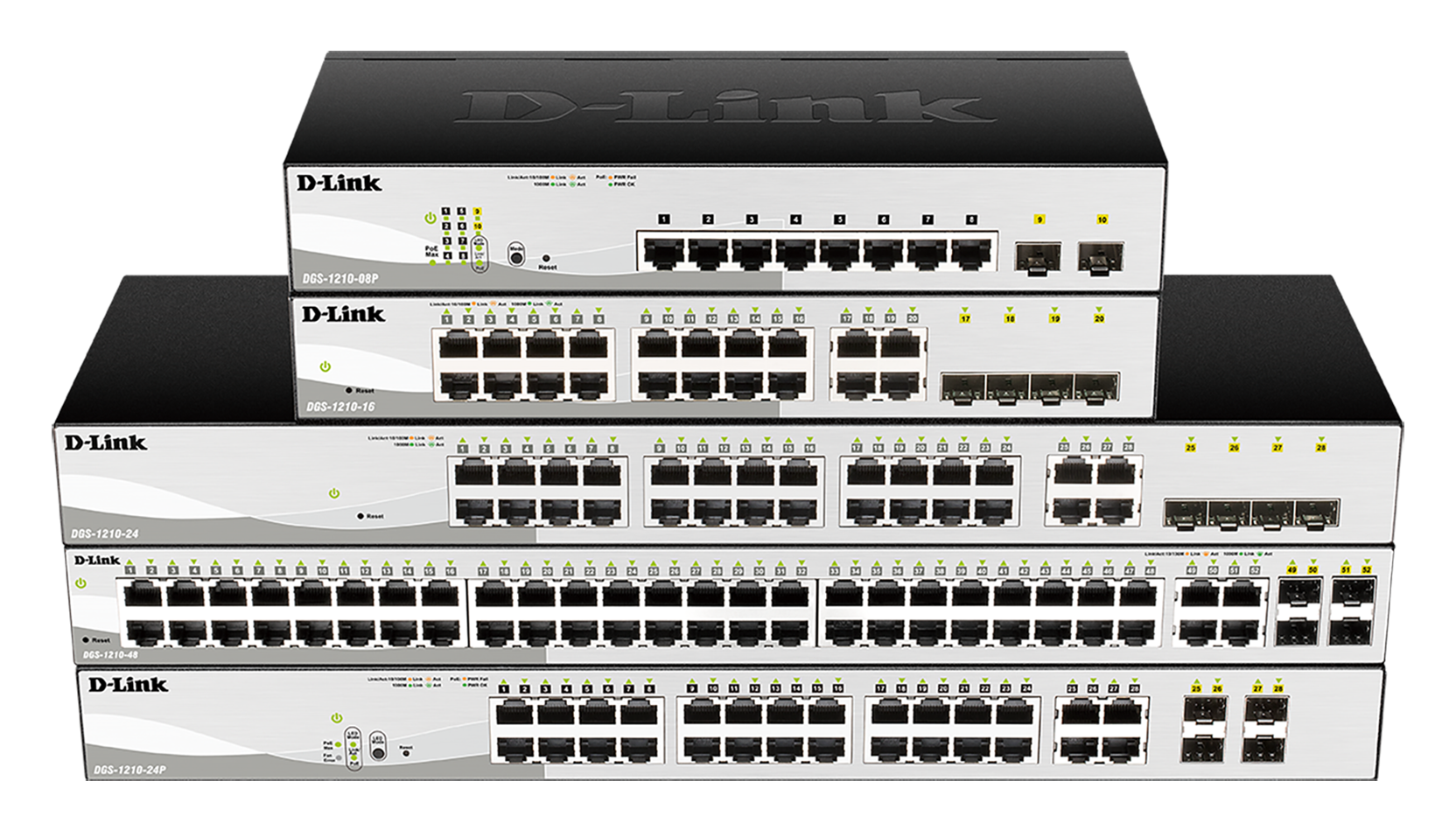 D-Link DGS-1210-24 24-Port Gigabit Managed Switch