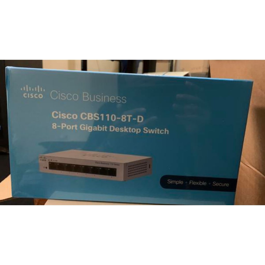 Cisco CBS110-8T 8-Port Desktop Gigabit Switch