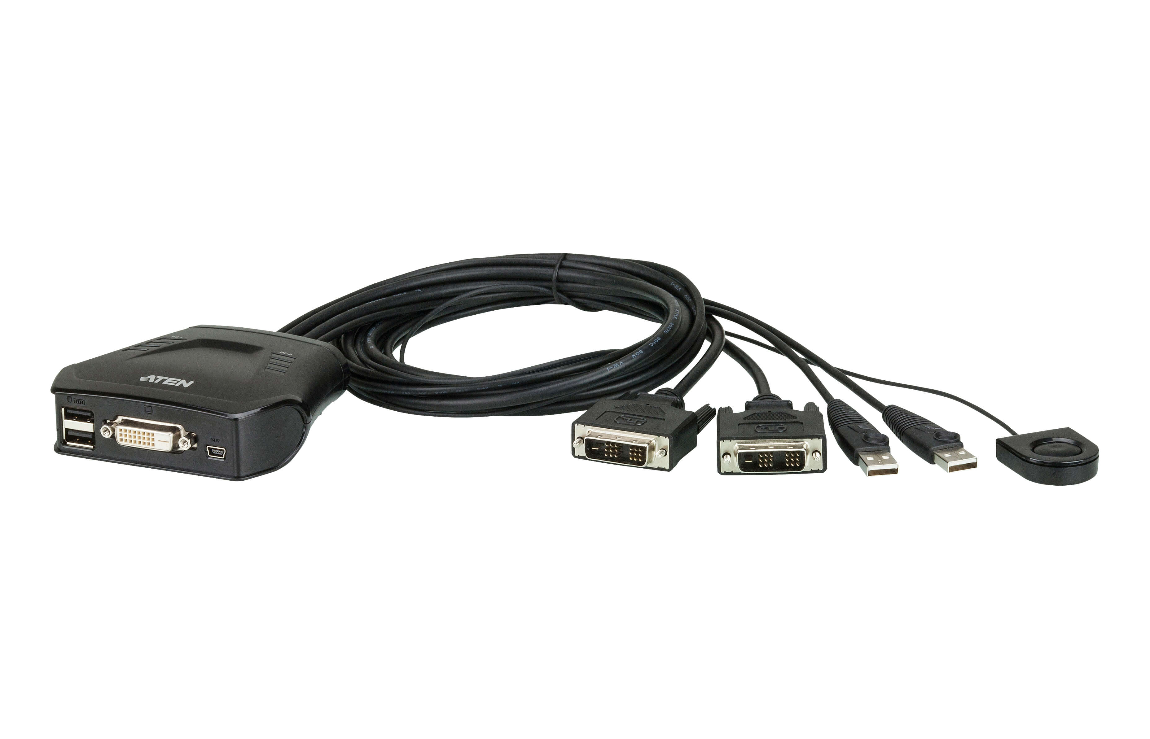 Aten CS22D 2-Port USB DVI KVM Switch