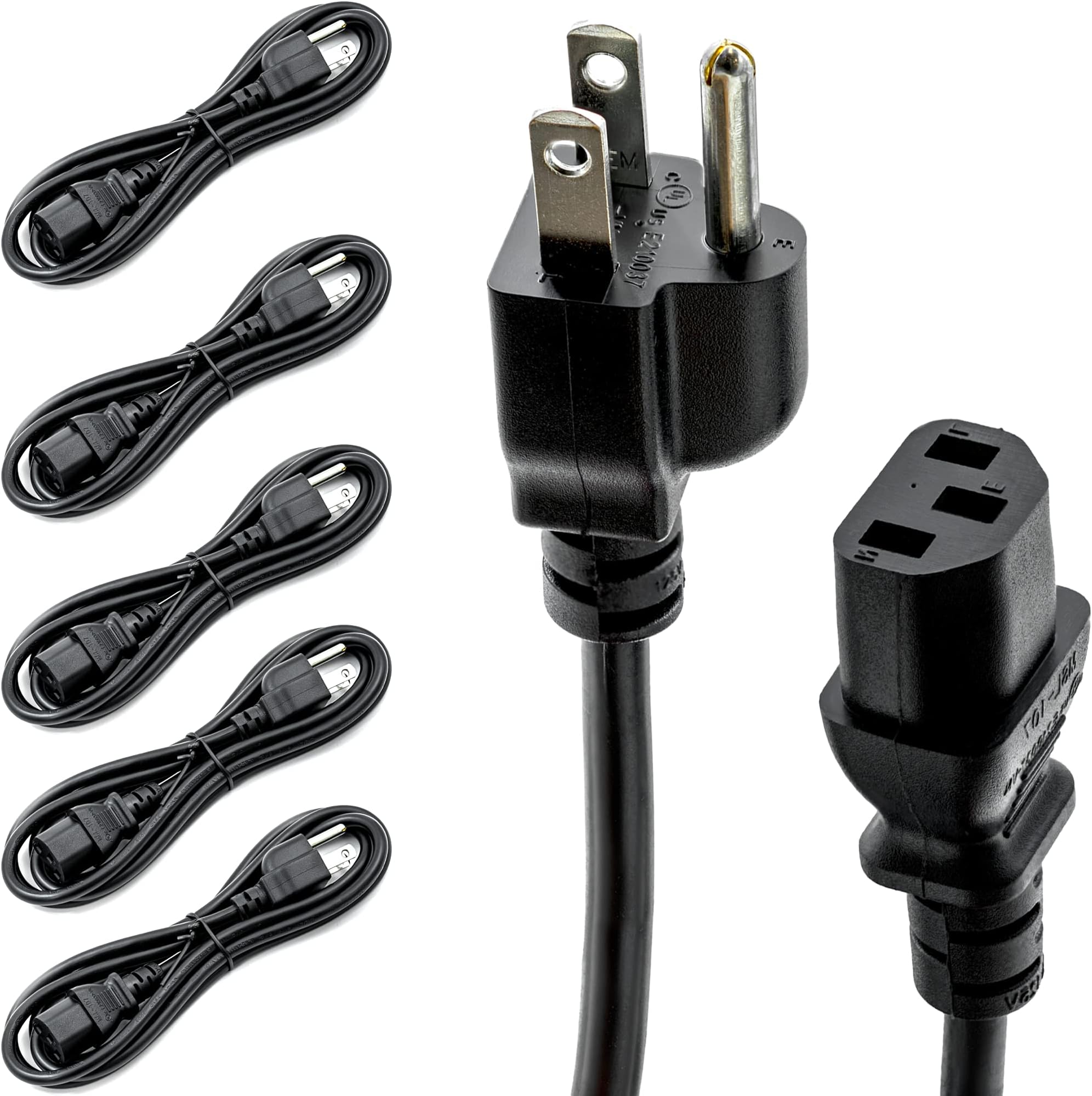AmazonBasics Computer Monitor Power Cable - 1.8m