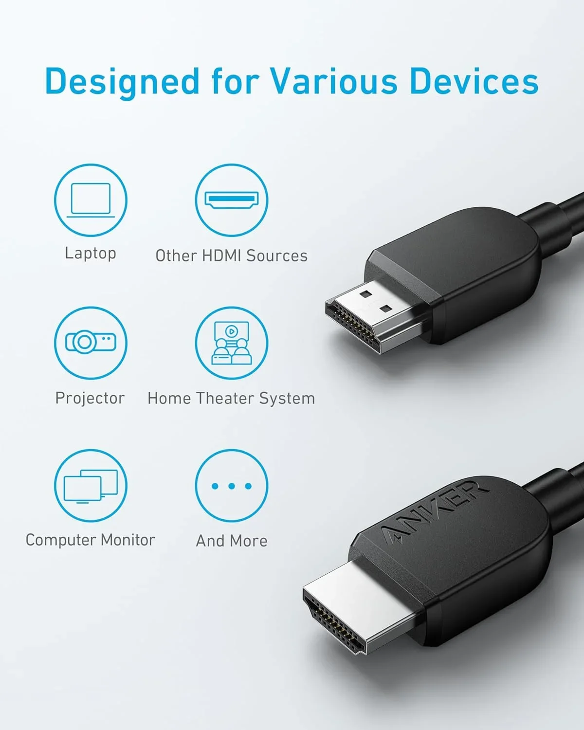 Anker HDMI 2.1 Cable - 2m