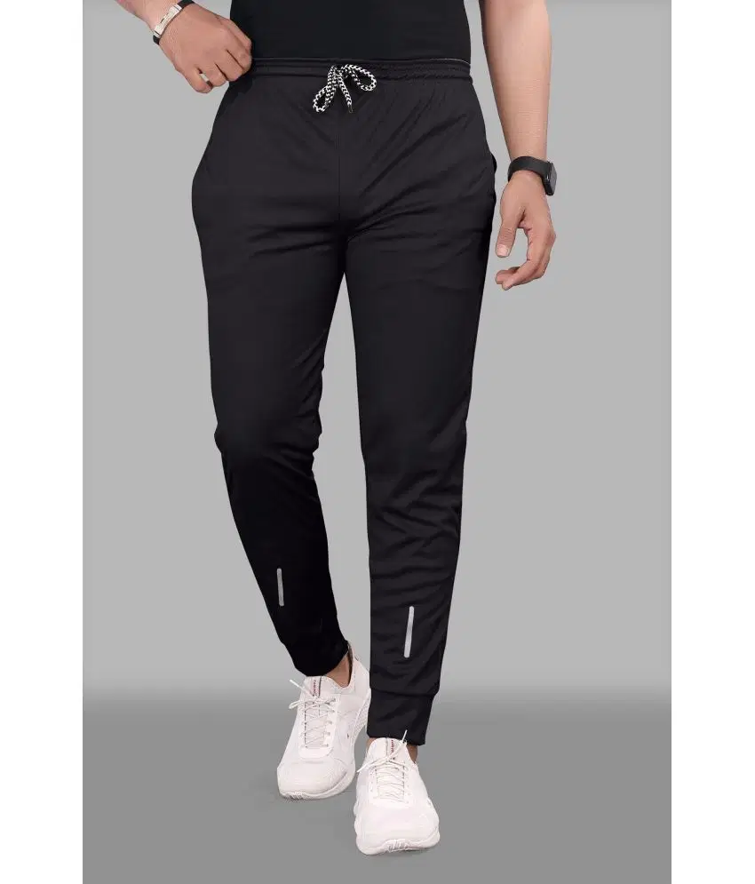 Gazal Fashions - Black Polyester Men's Trackpants ( Pack of 1 )
