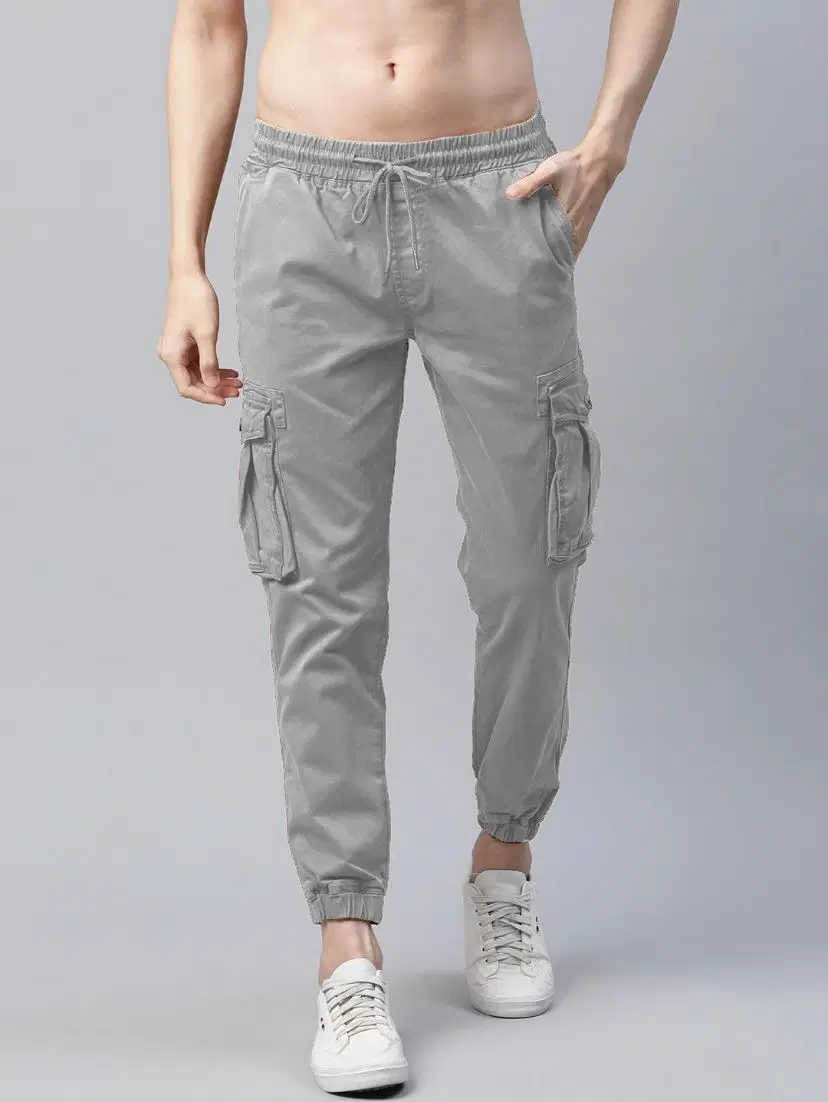 UNIEXEE Slim Men's Cargos - Grey ( Pack of 1 )