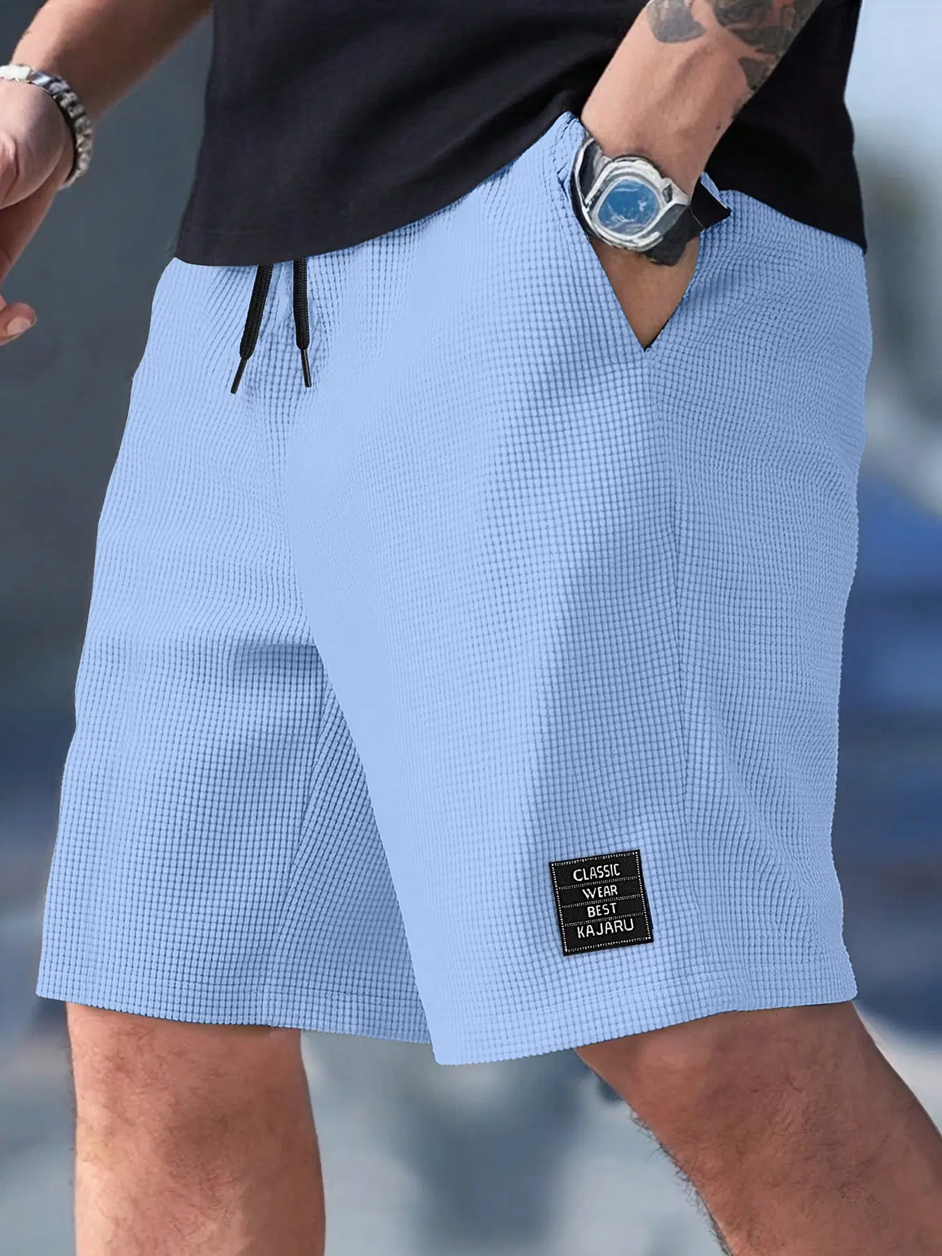 KAJARU Off-White Polyester Men's Shorts ( Pack of 1 )