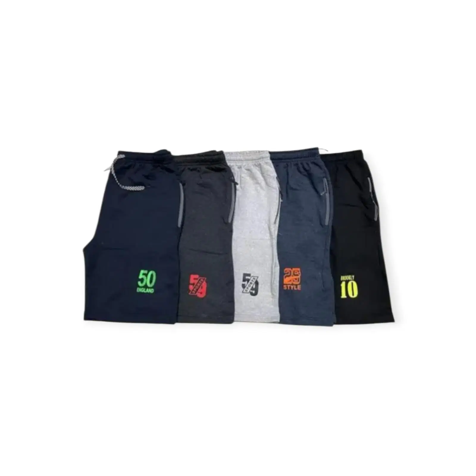 FARANA GARMENTSS Multicolor Cotton Blend Men's Shorts ( Pack of 5 )