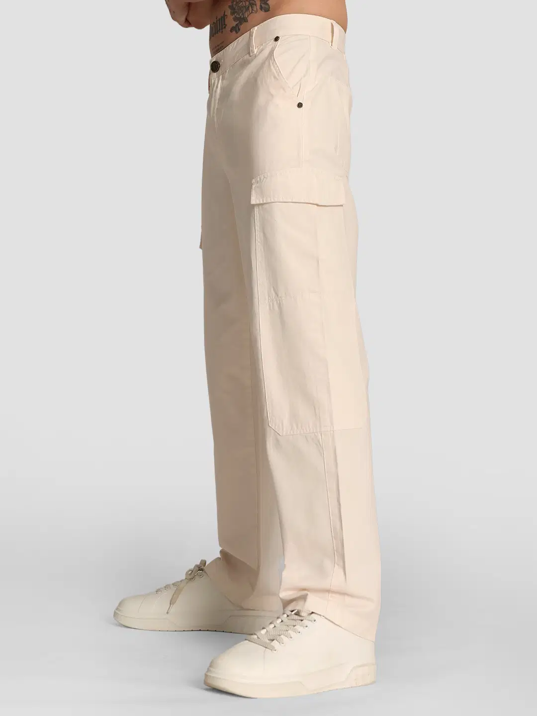 Bene Kleed Straight Men's Cargos - Coffee ( Pack of 1 )